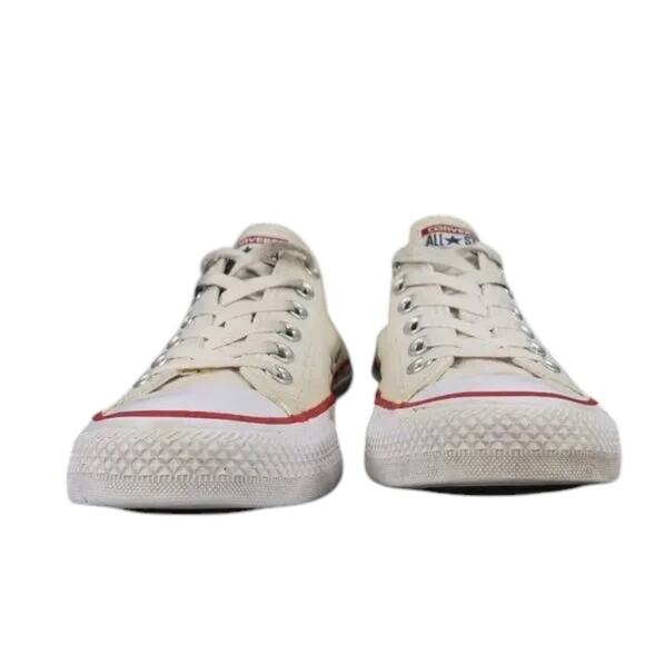 Converse Shoes Womens 8 Sneakers Chuck Taylor All Star Low Canvas Casual White - Picture 8 of 12